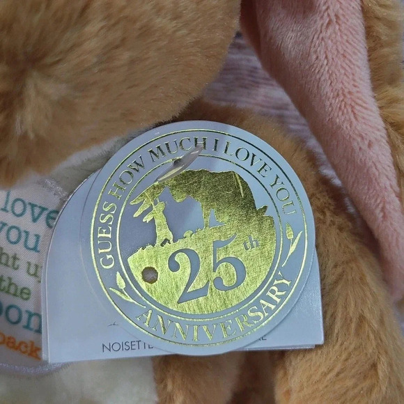 Kids Preferred Guess How Much I Love You Plush Nutbrown Hare Anniversary 6.5" - Picture 7 of 9